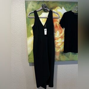 Abercrombie black elegant dress with bracelets